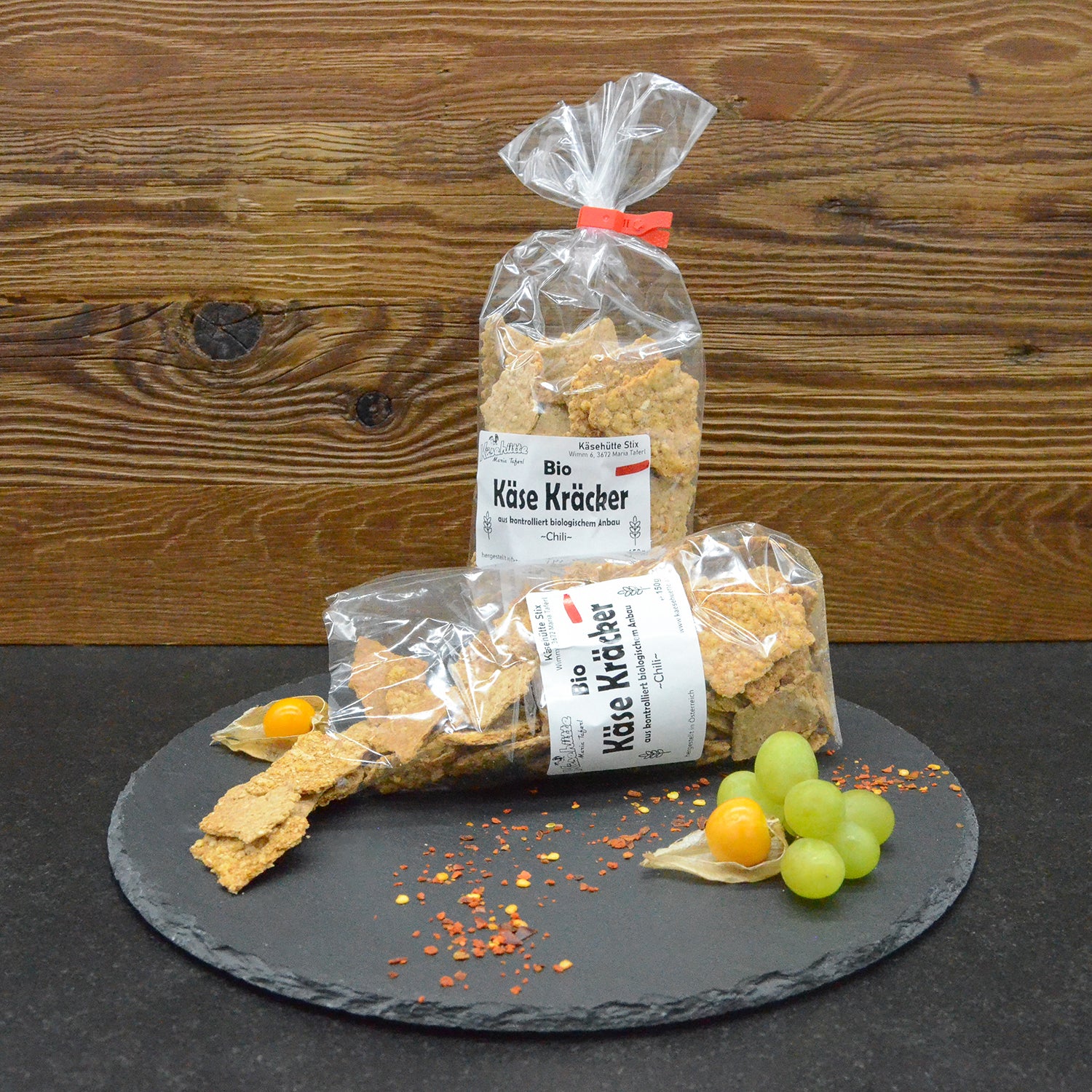 Bio Käse-Kräckis Chili